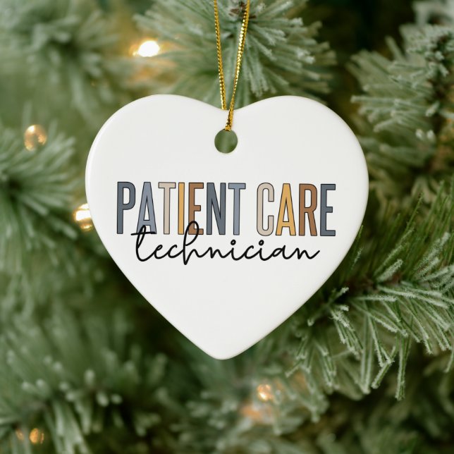 Patient Care Technician PCT Gifts Ceramic Tree Decoration (Tree)