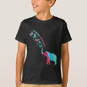 Patient Disorder Butterfly Elephant T-Shirt