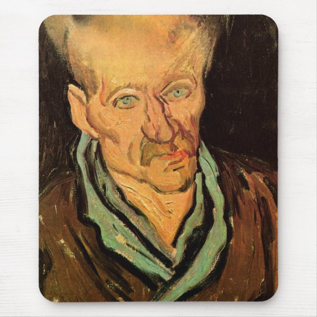 Patient in Saint-Paul Hospital by Vincent van Gogh Mouse Mat (Front)