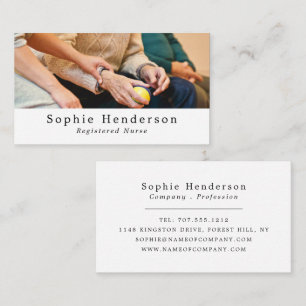 Patient & Nurse, General Practitioner, Nurse Business Card
