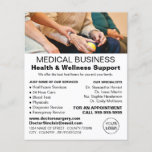 Patient & Nurse, General Practitioner, Nurse Flyer<br><div class="desc">General Practitioner,  Nurse Advertising Flyers By The Business Card Store.</div>