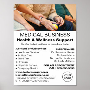 Patient & Nurse, General Practitioner, Nurse Poster