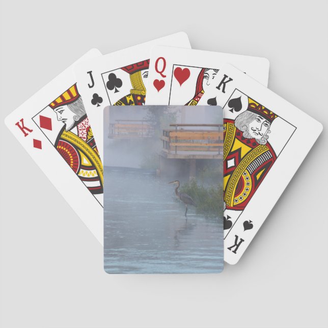 Patiently Waiting Playing Cards (Back)