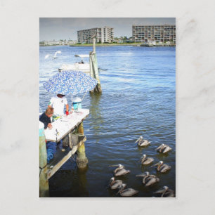 Patiently Waiting Postcard