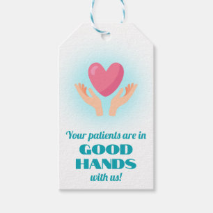 Patients in Good Hands Home Health Marketing Gift Tags