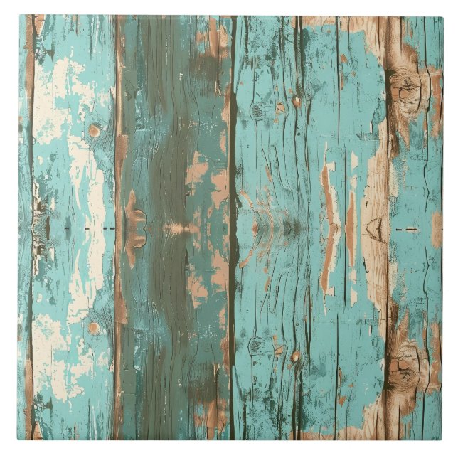 Patina Wood Rustic Distressed Plank  Tile (Front)
