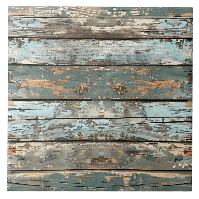 Patina Wood Rustic Distressed Plank  Tile (Front)