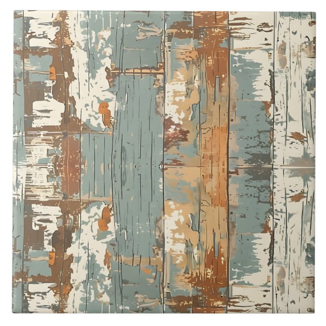 Patina Wood Rustic Distressed Plank  Tile (Front)