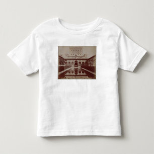 Patio de los Arrayanes, Alhambra, c.1875-80 (sepia Toddler T-Shirt