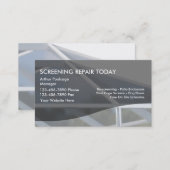 Patio Rescreening Business Cards (Front/Back)