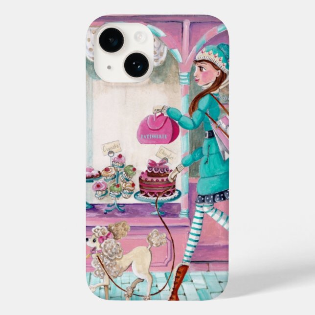 Patisserie Fashion Girl - Iphone 6 plus case (Back)