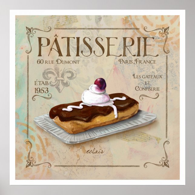 Patisserie III  Poster Art (Front)