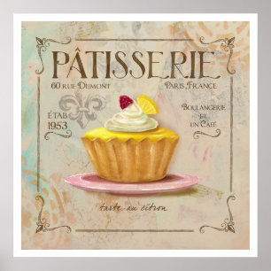 patisserie IV  Poster Art