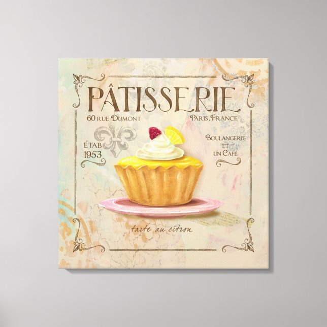 Patisserie IV  Wall Decor (Front)