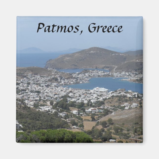 Patmos, Greece Magnet (Front)