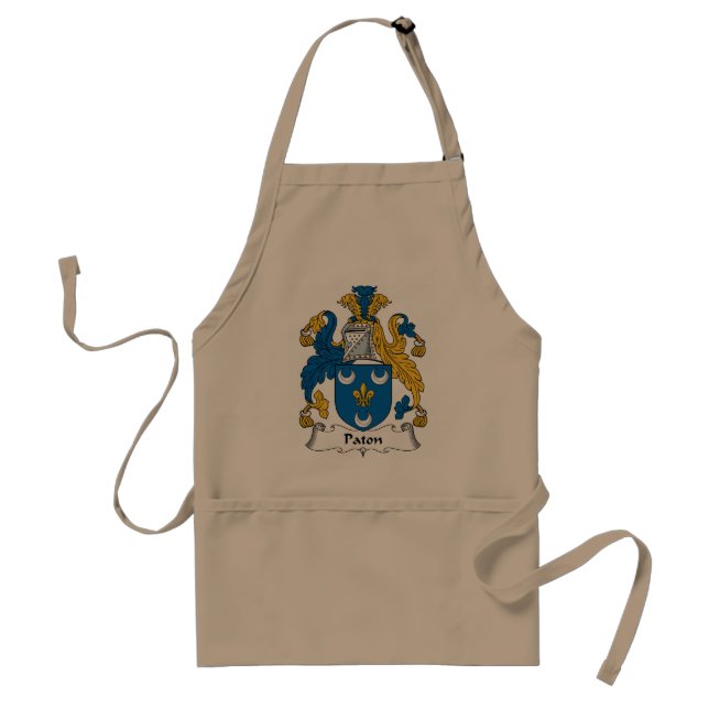 Paton Family Crest Standard Apron (Front)