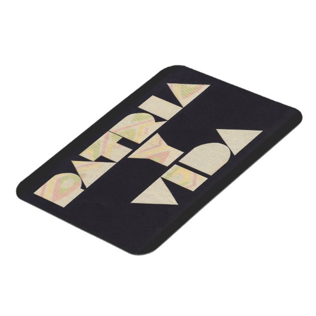 Patria y Vida Black Beige Magnet (Left Side)