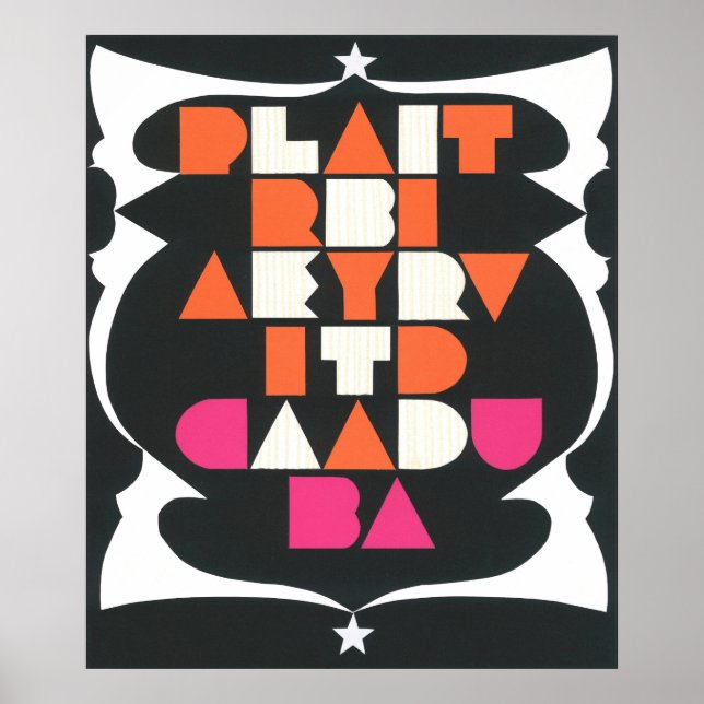 Patria y Vida Libertad Cuba Colourful Poster (Front)