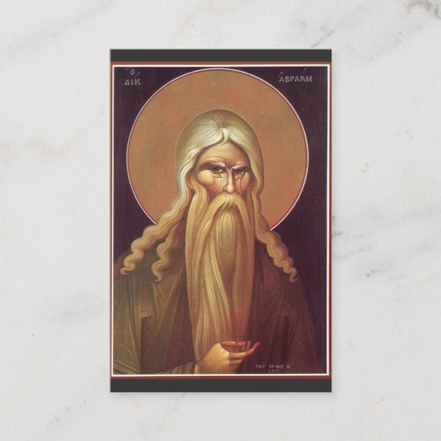 Patriarch Abraham Business Card (Front)