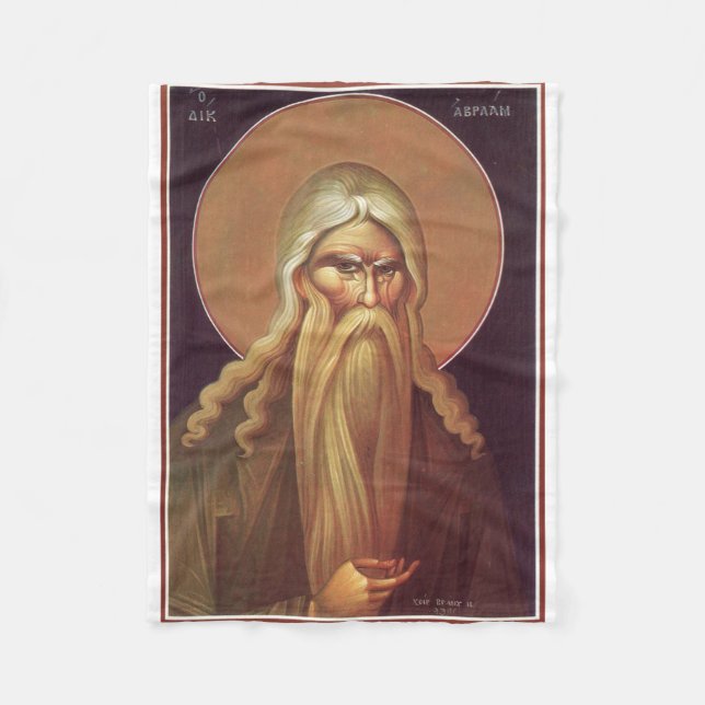 Patriarch Abraham Fleece Blanket (Front)