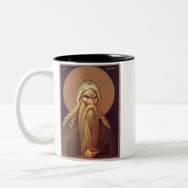 Patriarch Abraham Two-Tone Coffee Mug (Left)