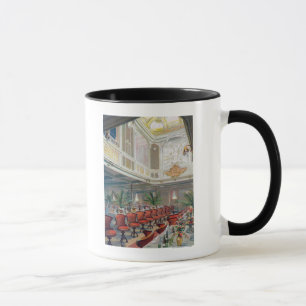 Patricia Dining Hall, Hamburg-America Line Mug