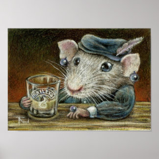 Patricia the rat print