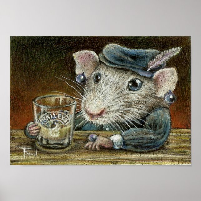 Patricia the rat print (Front)
