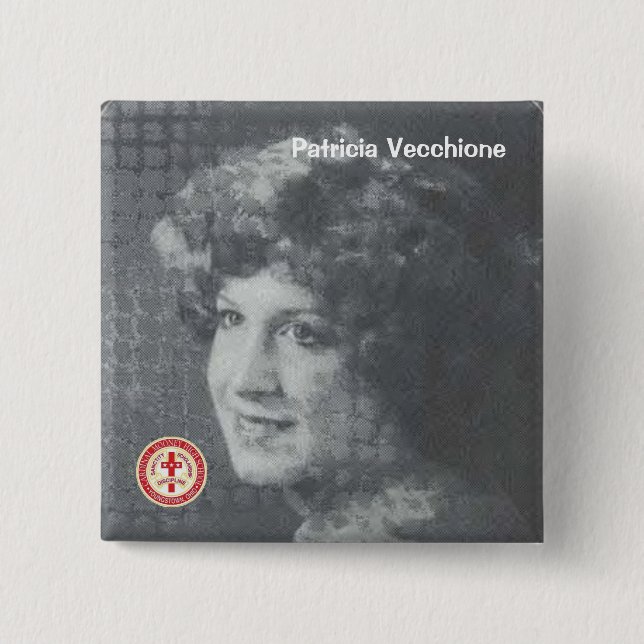 Patricia Vecchione 15 Cm Square Badge (Front)
