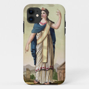 Patrician Woman, No. 26 from 'Antique Rome', engra iPhone 11 Case