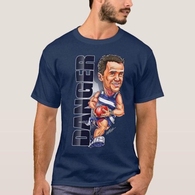 Patrick Dangerfield T-Shirt - AFL - Geelong Cats (Front)