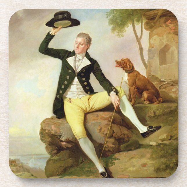 Patrick Heatly, c.1783-87 (oil on canvas) Coaster (Front)