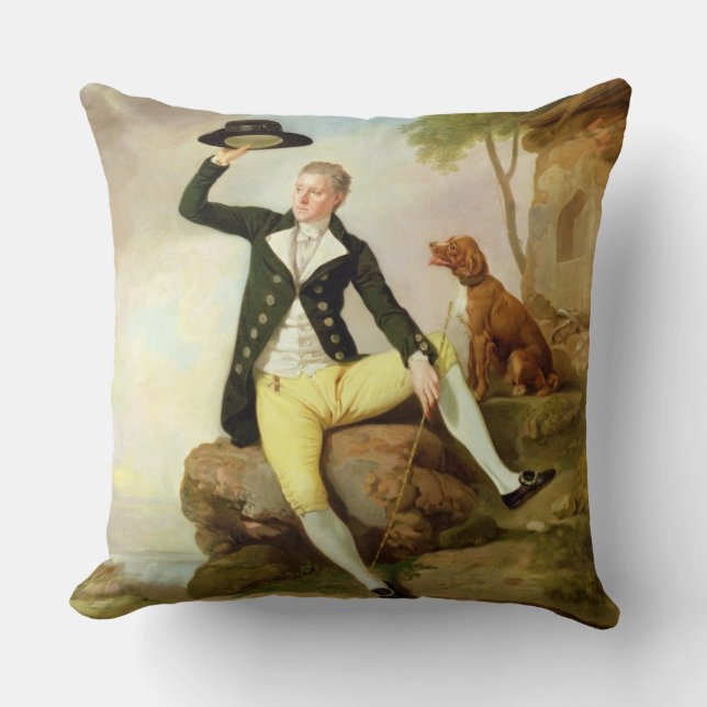 Patrick Heatly, c.1783-87 (oil on canvas) Cushion (Front)