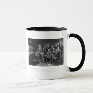 Patrick Henry addressing the Virginia Assembly Mug