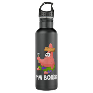 Patrick I_m Bored  710 Ml Water Bottle