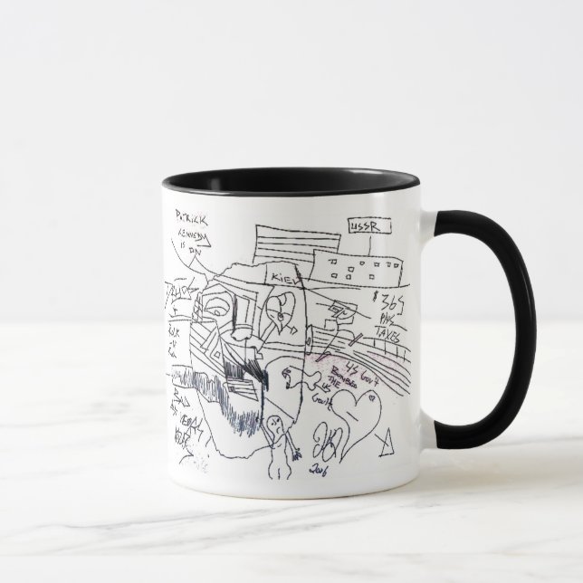 patrick kennedy print mug (Right)