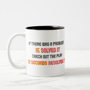 Patrick Mahomes Thirteen Seconds Two-Tone Coffee Mug