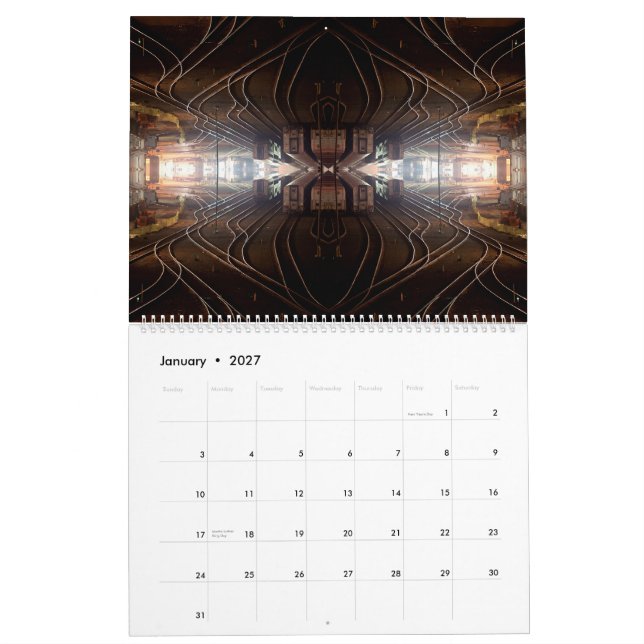 PATRICK MCPHERON 2012 Calendar (Jan 2027)