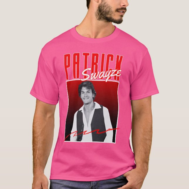 Patrick Swayzeoriginal Retro T-Shirt (Front)