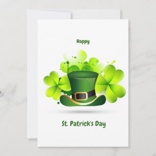 Patrick's Day Classic Holiday Card