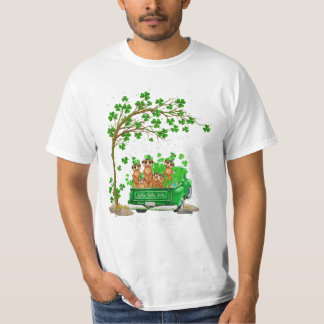 Patricks Day Truck Meerkat Family T-Shirt