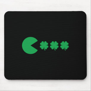 Patricks Day Video-game Clover Funny Boys Girls Ki Mouse Mat
