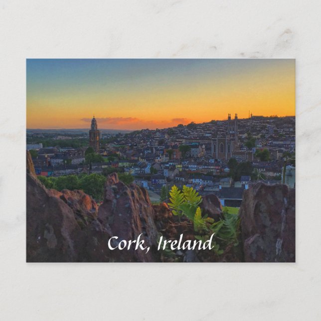 Patrick's Hill, Cork, Ireland Postcard (Front)