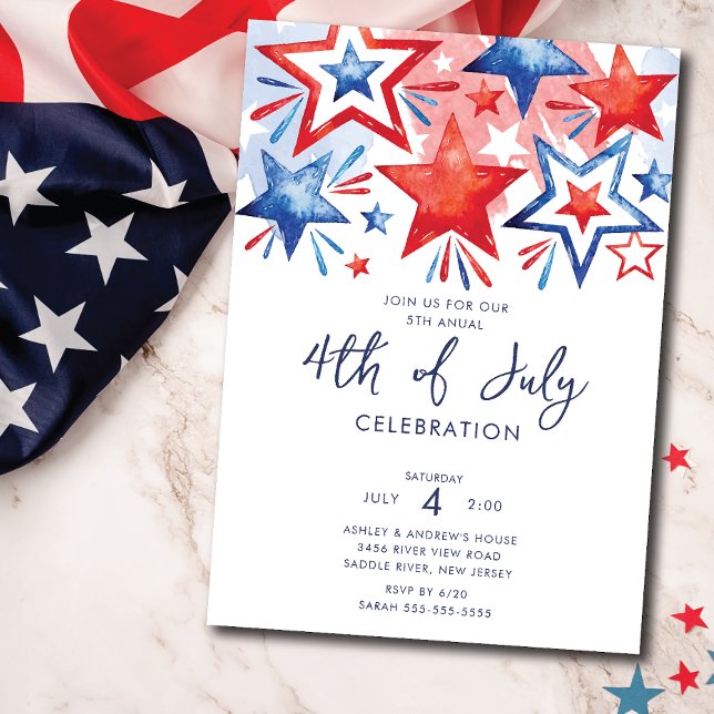 Patriot 4th of July Party Invitation (Creator Uploaded)