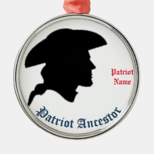 Patriot Ancestor Metal Tree Decoration