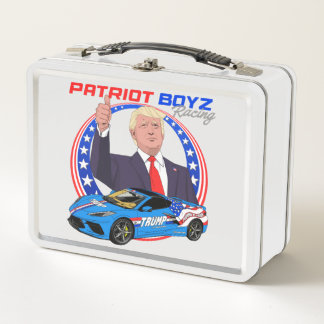 Patriot Boyz Racing & Trump Corvette lunch box