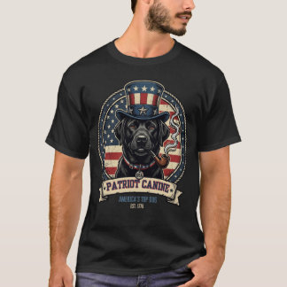 Patriot Canine America's Top Dog - Vintage Black L