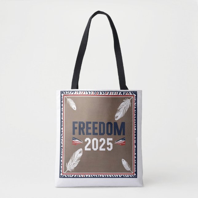 Patriot Crest Tote Bag (Front)