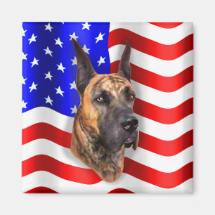 Patriot Dane Brindle Magnet
