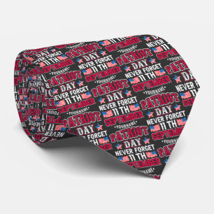 Patriot Day Never Forget 9 11 Tie